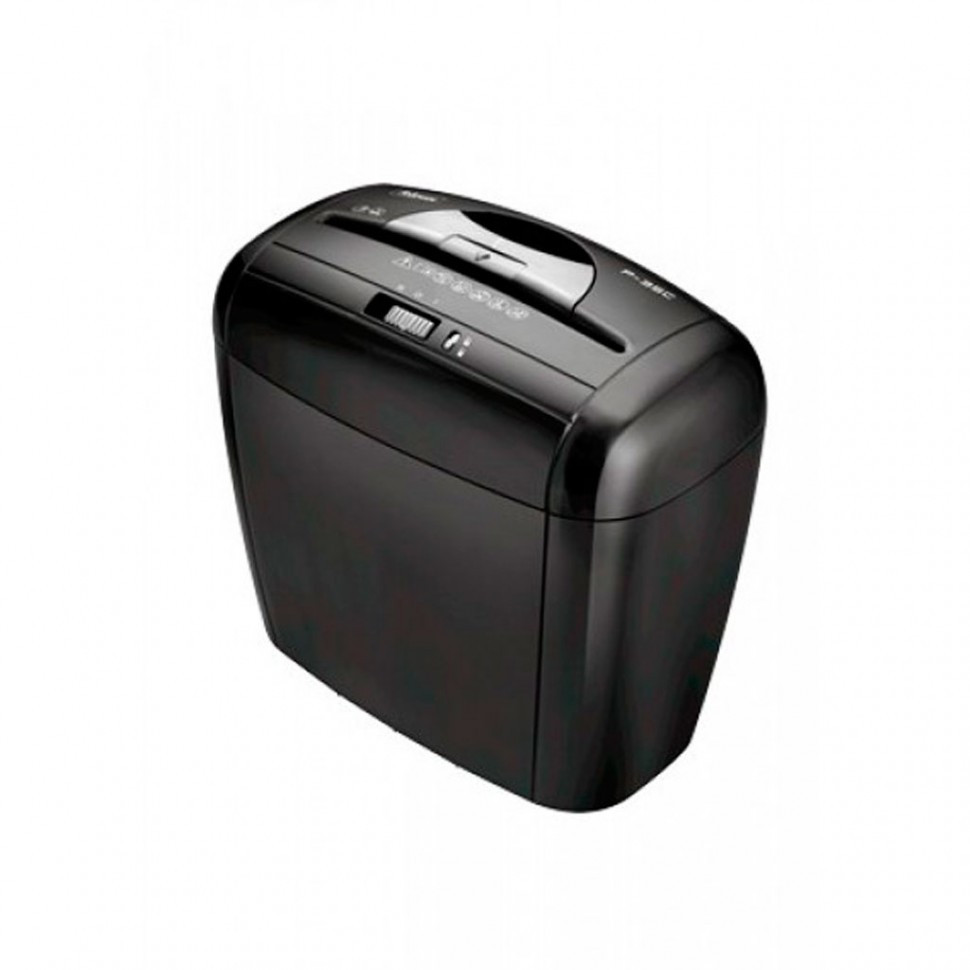 Шредер Fellowes Powershred P-35C, DIN P-4, 4х40 мм, 5 лст., 12 лтр., Safety Lock
