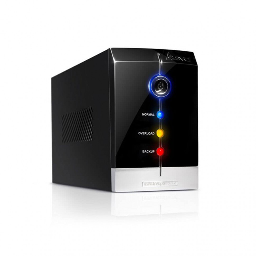 UPS, SVC, V-1000-F, Smart, USB, Диапазон работы AVR: 165-275В, Бат.: 12В/7 Ач*2шт., 3 вых.: Shuko CE