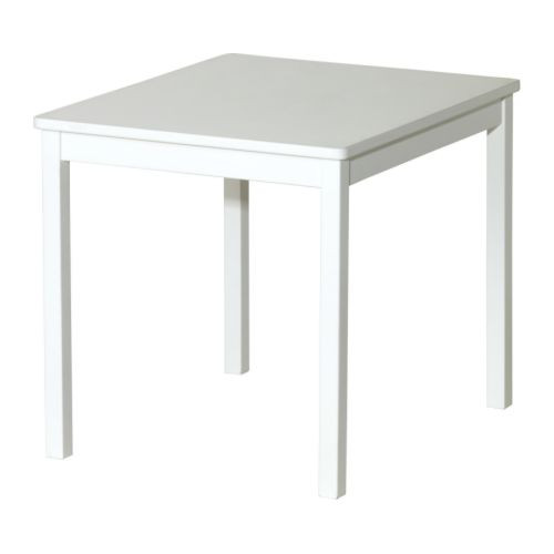 Стол детский КРИТТЕР белый 59x50 см ИКЕА, IKEA