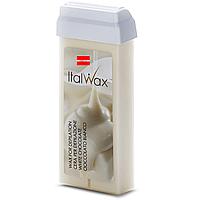 Воск для депиляции ITALWAX теплый 100мл White Chocolate Белый шоколад в картридже, Италия