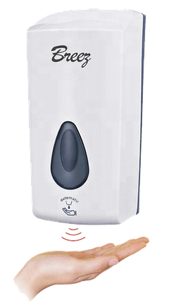 Сенсорный дозатор для антисептика Breez: CD-5018AP (спрей), фото 1