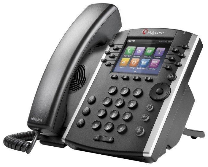 Телефон Polycom VVX 410 (2200-44500-114)