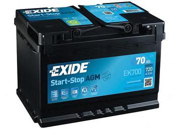 Аккумулятор Exide EK700 AGM