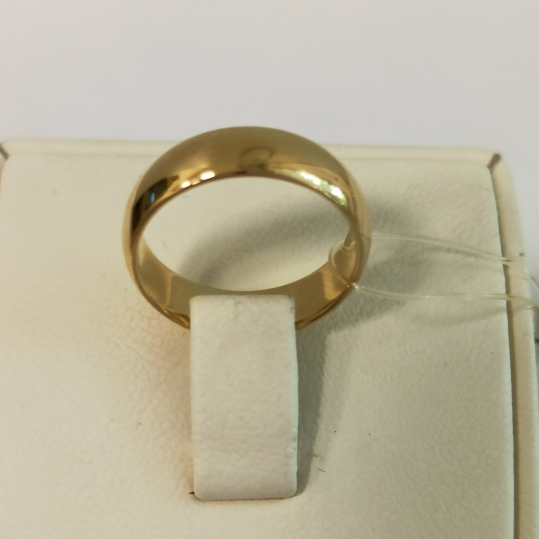 Обручальное кольцо - 15,5 размер 
(Муканова 159)