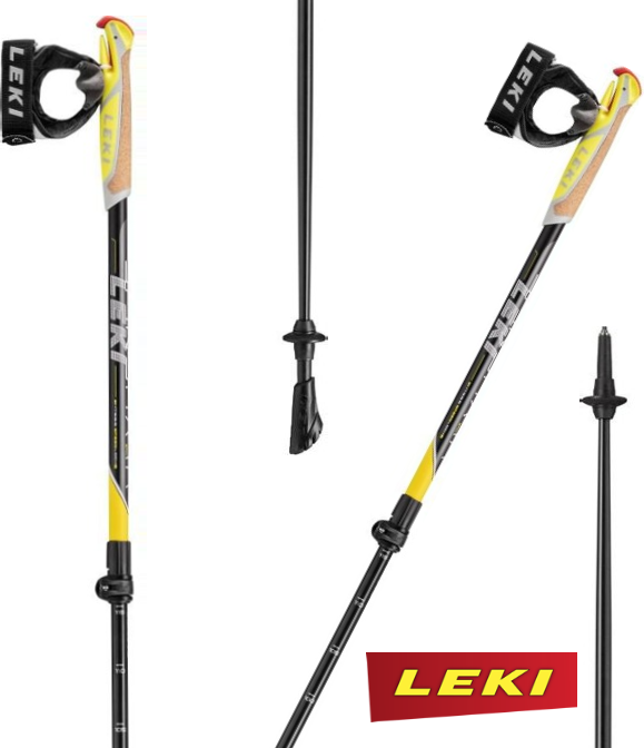Палки для скандинавской ходьбы LEKI SPIN SHARK SL (Германия)