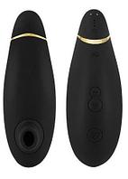Бесконтактный клиторальный стимулятор Womanizer Premium черный/золотой