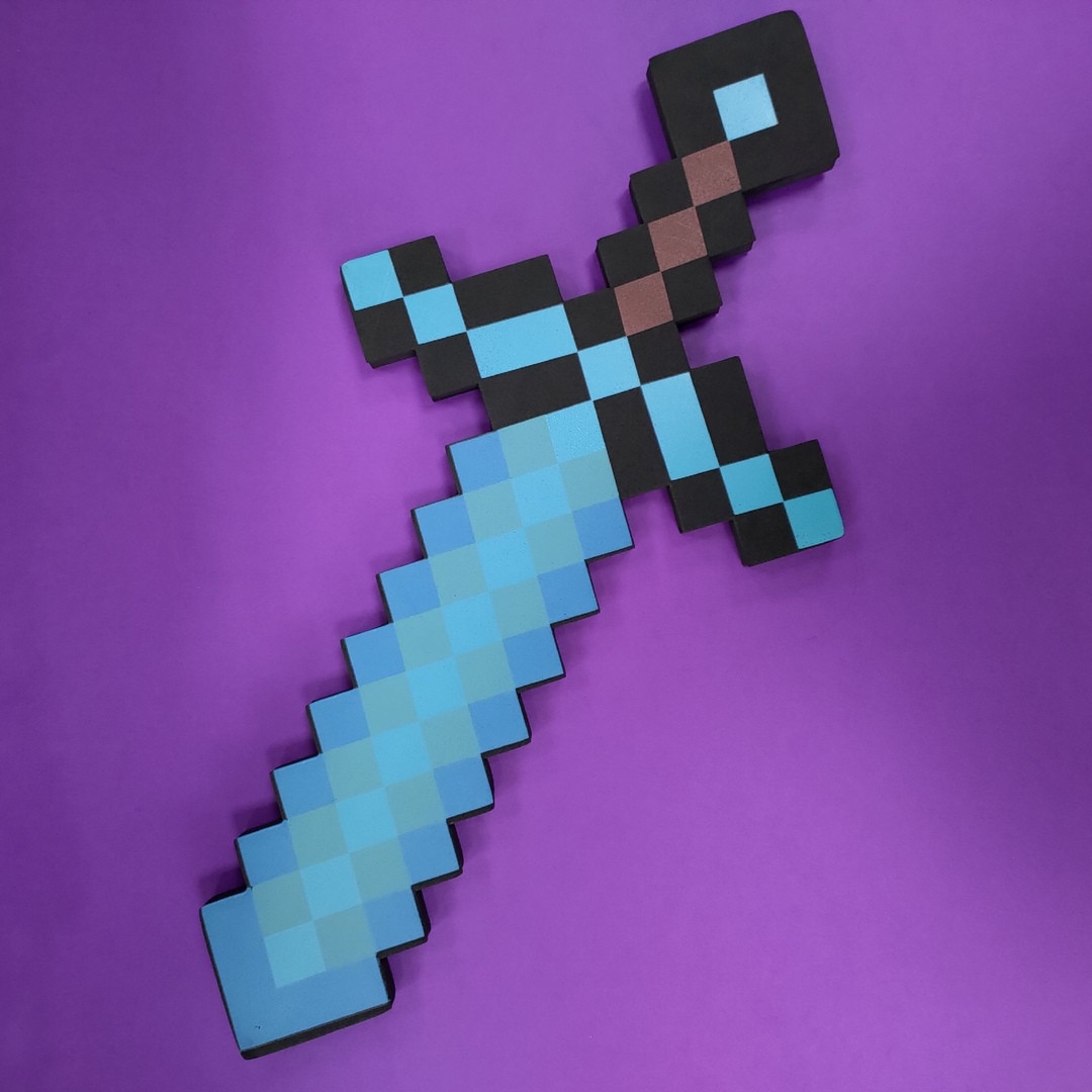 Minecraft/Майнкрафт Меч Алмазный