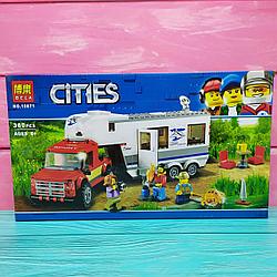 Конструктор Bela CITIES 10871 Дом на колесах (Аналог LEGO City 60182) 360 дет