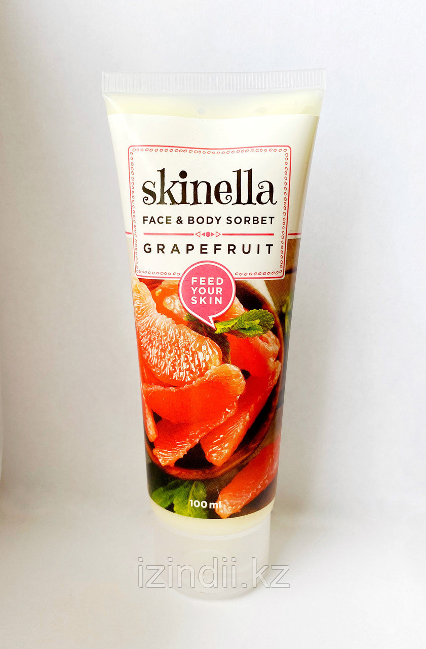 Сорбет для лица и тела с грейпфрутом, 100 мл, Skinella
