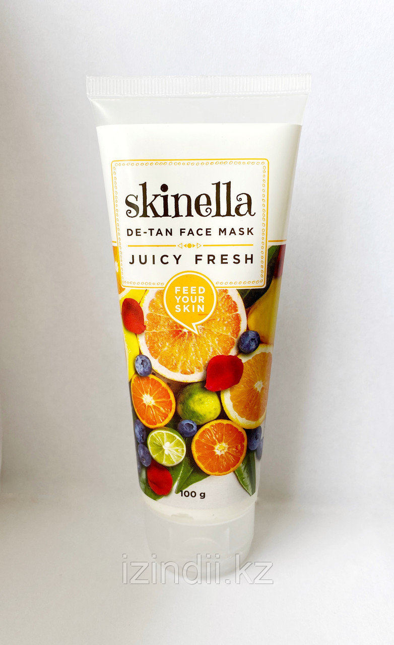 Маска для лица фруктовая, после загара, 100 гр, Skinella