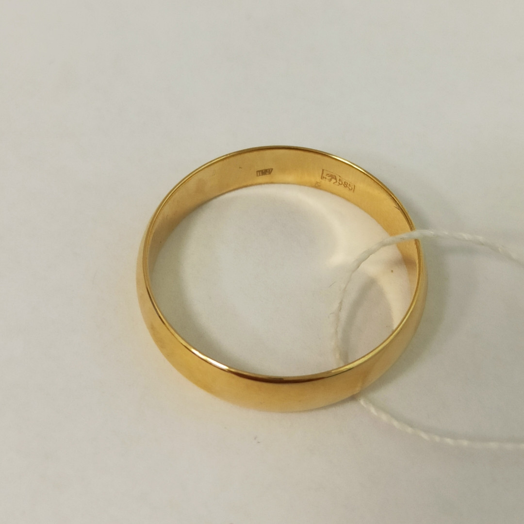 Обручальное кольцо / 20 размер (Шоурум) - фото 2 - id-p78411916