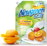 WelGreen Newgreen Гель для мытья посуды (Апельсин) Dishwashing Detergent / 1.2 л.
