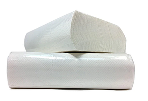 Полотенца бумажные Murex Premium, 200 шт, 2-слойные, 21*23 см, Z-сложение, белые, 12 шт/кор