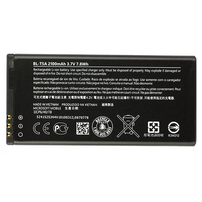 Батарея для Nokia Lumia 550 (BL-T5A, 2220 mAh)