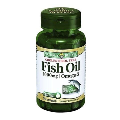 Nature's Bounty Fish Oil 1000 mg. of Omega-3 №50