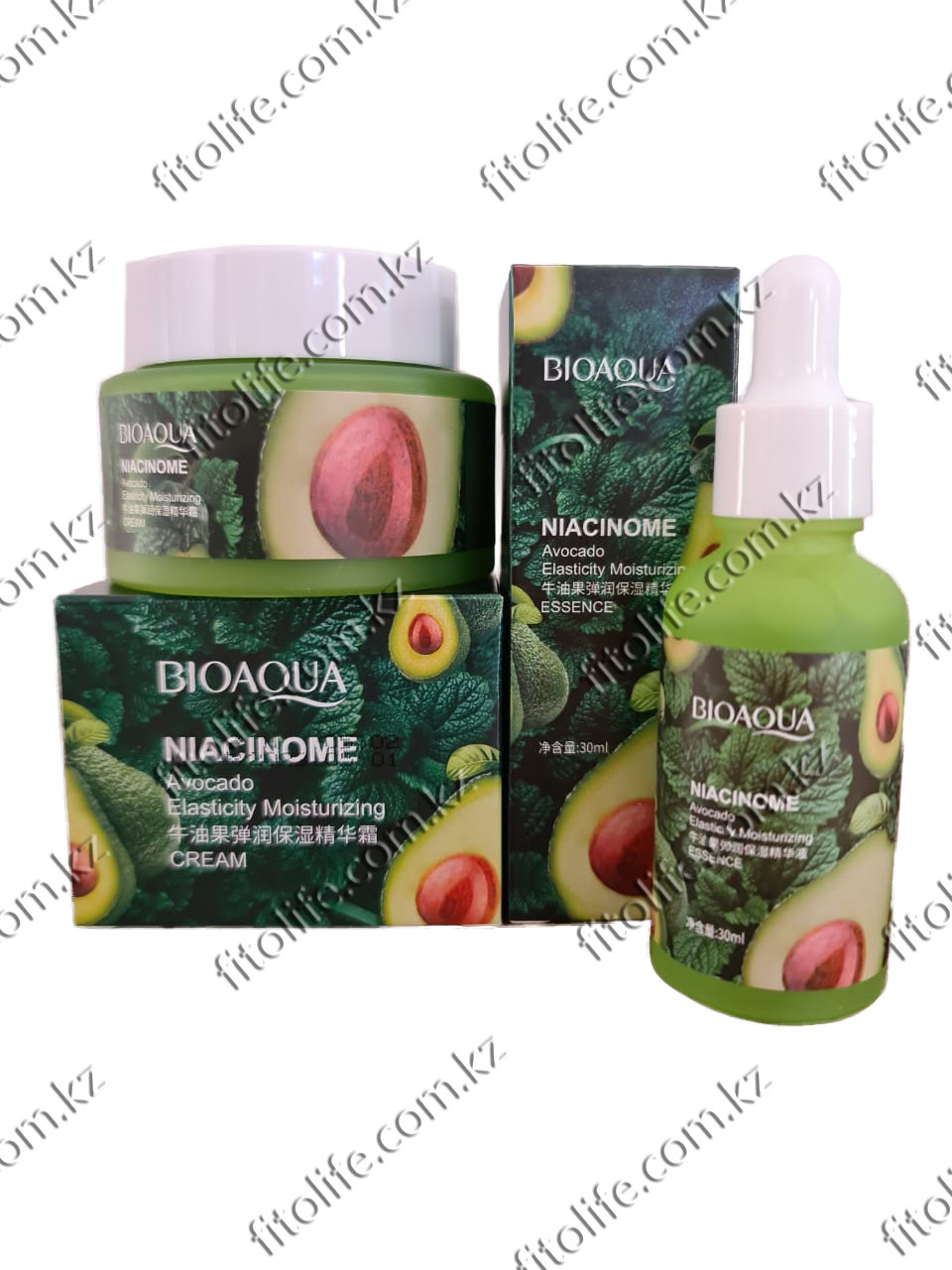 Набор для увлажнения лица BioAqua Niacinome Avocado