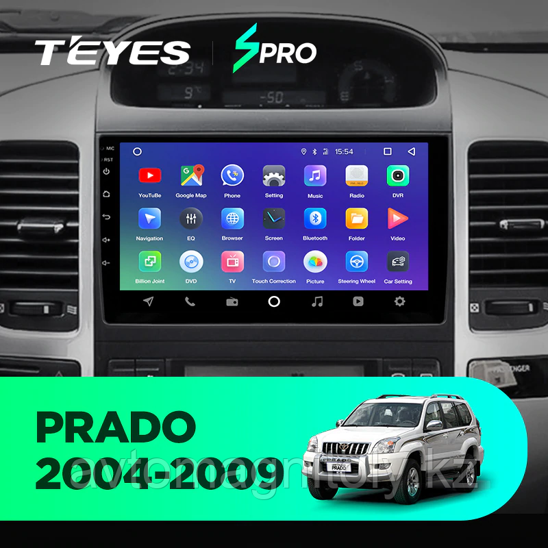 Магнитола Teyes SPRO для Toyota Land Cruiser Prado 120 - фото 2 - id-p74143327
