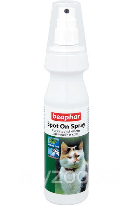 Cпрей Spot On Spray от клещей и блох для кошек и котят 150 мл