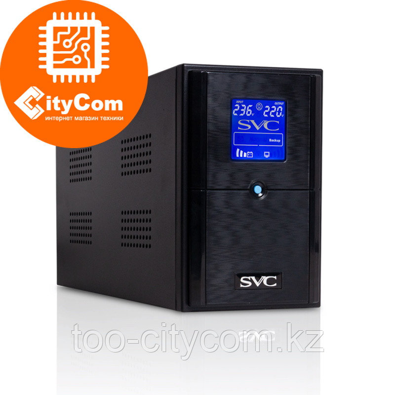 Источник Бесперебойного питания UPS SVC V-1500-L-LCD, AVR стабилизатор Арт.5942