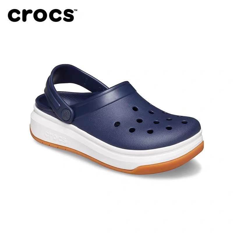 Сабо Crocs Crocband Full Force Clog сине -белый - фото 2 - id-p78498450