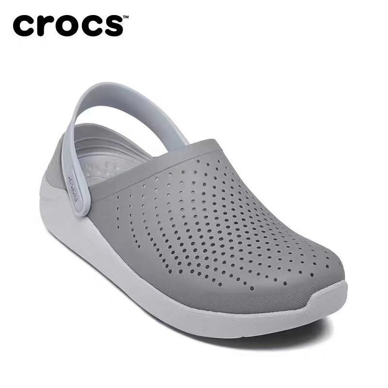 Сабо Crocs Crocband LiteRide серый - фото 2 - id-p78498684