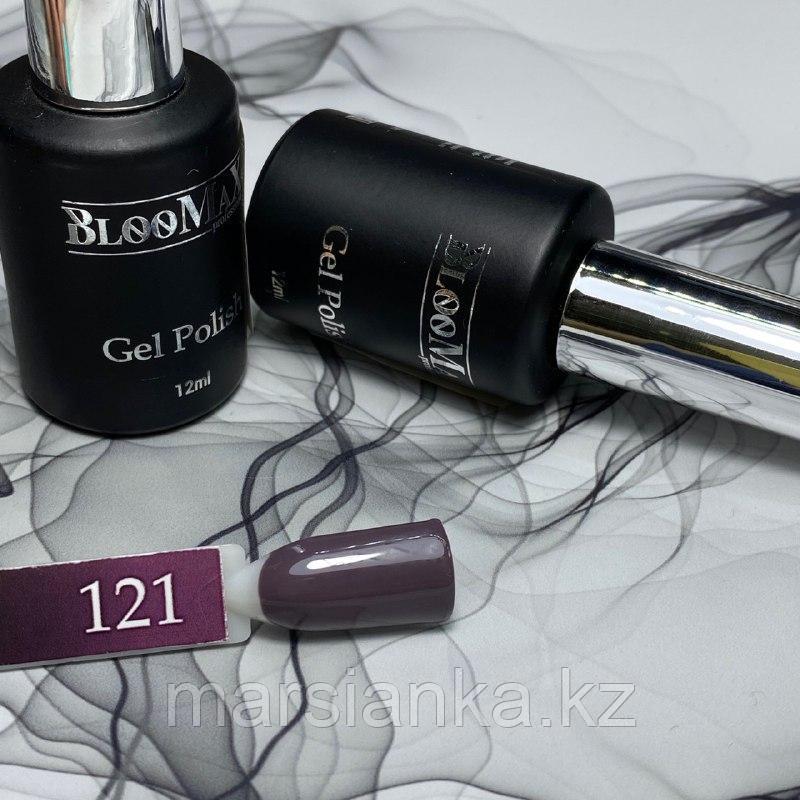 Гель лак BlooMax №121 с ароматом клубники, 12 мл