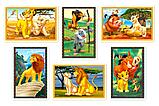 Пластмассовые кубики «Король Лев» Disney (6 шт), фото 3
