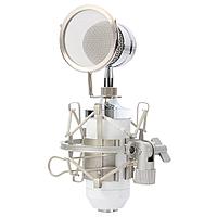 KEBTYVOR Микрофон конденсаторный BM-8000 White