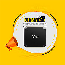 ANDROID TV BOX приставка - X96 MINI (2/16GB)