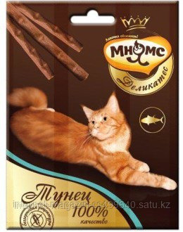 Лакомство Мнямс Деликатес лакомые палочки для кошек с тунцом