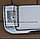 Задний подномерник на Lexus LX470 2005-07 Белый, фото 4