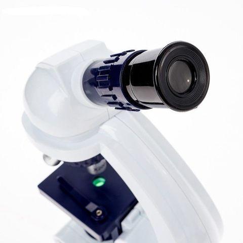 Микроскоп с увеличением до 450 раз «Юный биолог» с набором аксессуаров и окуляров - фото 1 - id-p78579045