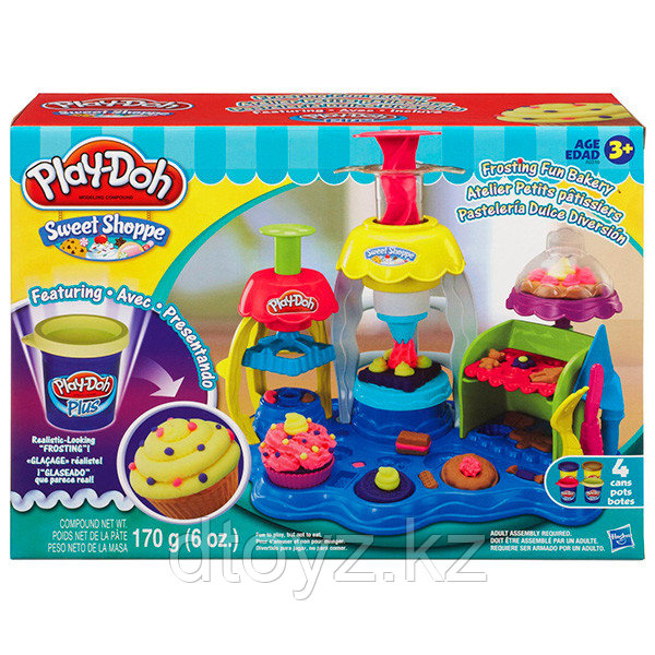 Hasbro Play-Doh Игровой набор пластилина "Фабрика пирожных"