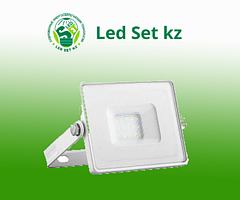 Прожектор светодиодный LL-918 2835 SMD 10W 6400K IP65 AC220V/50Hz, белый с матовым стеклом 108*115*26 мм