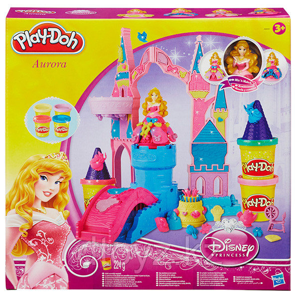 Hasbro Play-Doh Игровой набор пластилина "Чудесный замок Авроры" - фото 1 - id-p78600746
