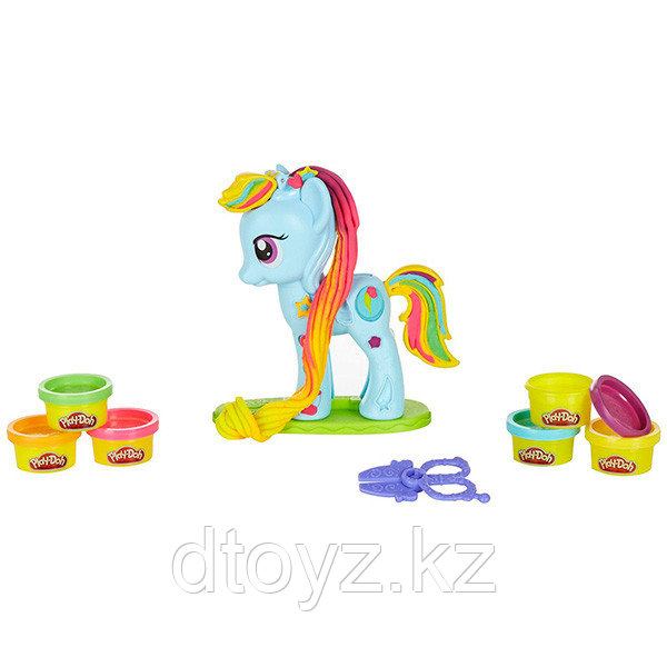 Hasbro Play-Doh Игровой набор "Стильный салон Рэйнбоу Дэш" - фото 3 - id-p78601997