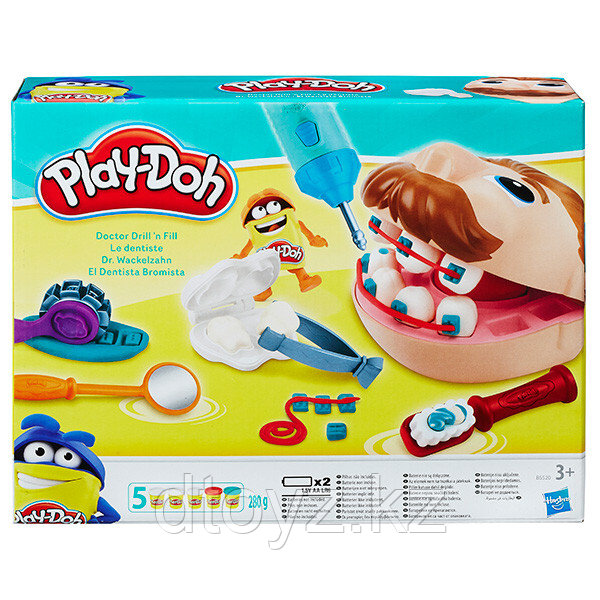 Hasbro Play-Doh Игровой набор Мистер Зубастик Новая версия - фото 1 - id-p78608278