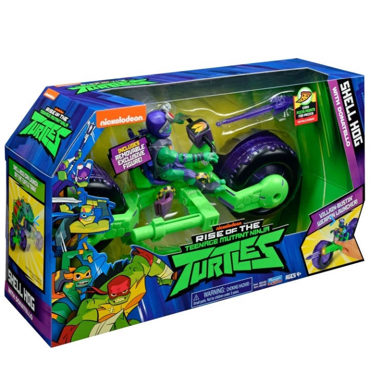 Мотоцикл с фигуркой Донни, серия ROTMNT