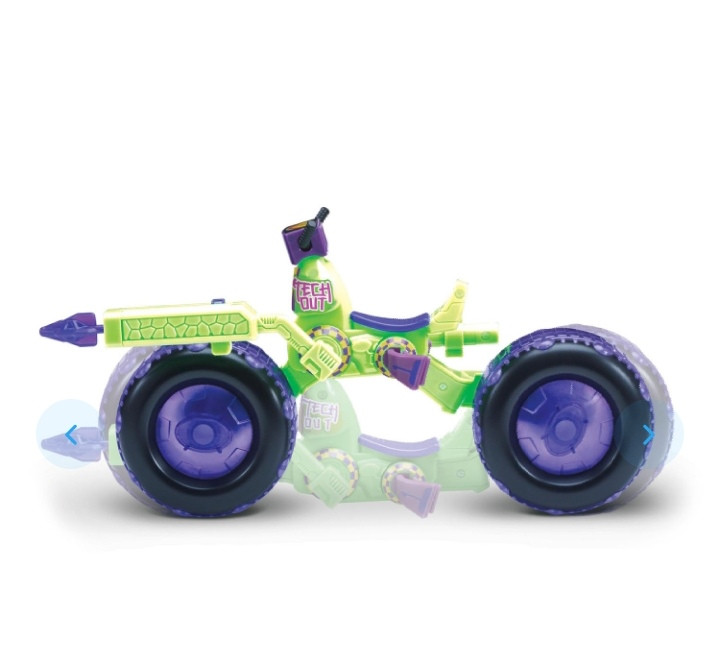 Мотоцикл с фигуркой Донни, серия ROTMNT