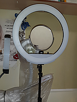 Зеркало для лампы кольцевой для визажистов, фото и видеосъемок