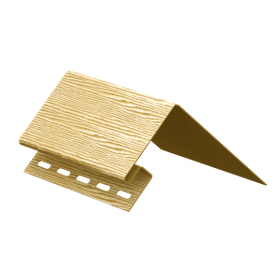Околооконная планка (длина откосной части 13,5 см) для винилового сайдинга Timberblock Дуб золотистый