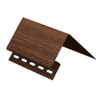 Околооконная планка (длина откосной части 13,5 см) для винилового сайдинга Timberblock Ель сибирская