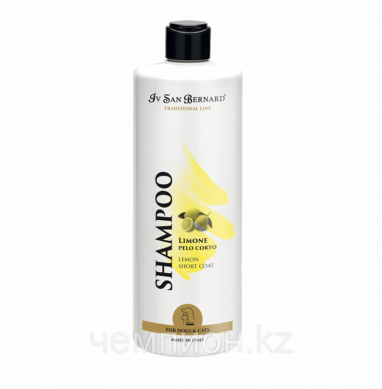 38203 Iv San Bernard Lemon Shampoo, Ив Сен Бернар Шампунь Лимон для короткой шерсти,  500мл.