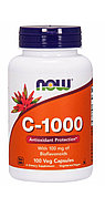 Витамин С Now Foods, C-1000, 100 капсул.