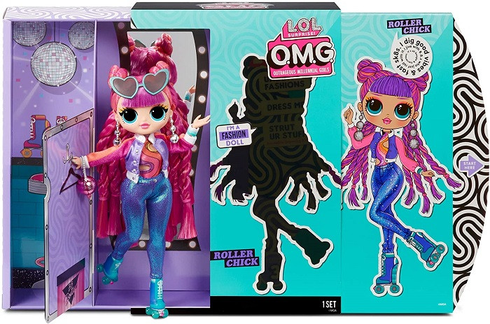 Кукла L.O.L. O.M.G. Roller Chick 3 серия лол ОМГ
