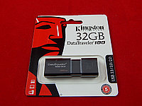 USB Флеш 32GB 3.0 Kingston DT100G3/32GB қара