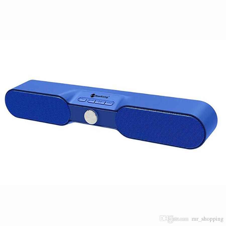 Беспроводная портативная Bluetooth колонка, New Rixing NR- 4017 - фото 4 - id-p78689684