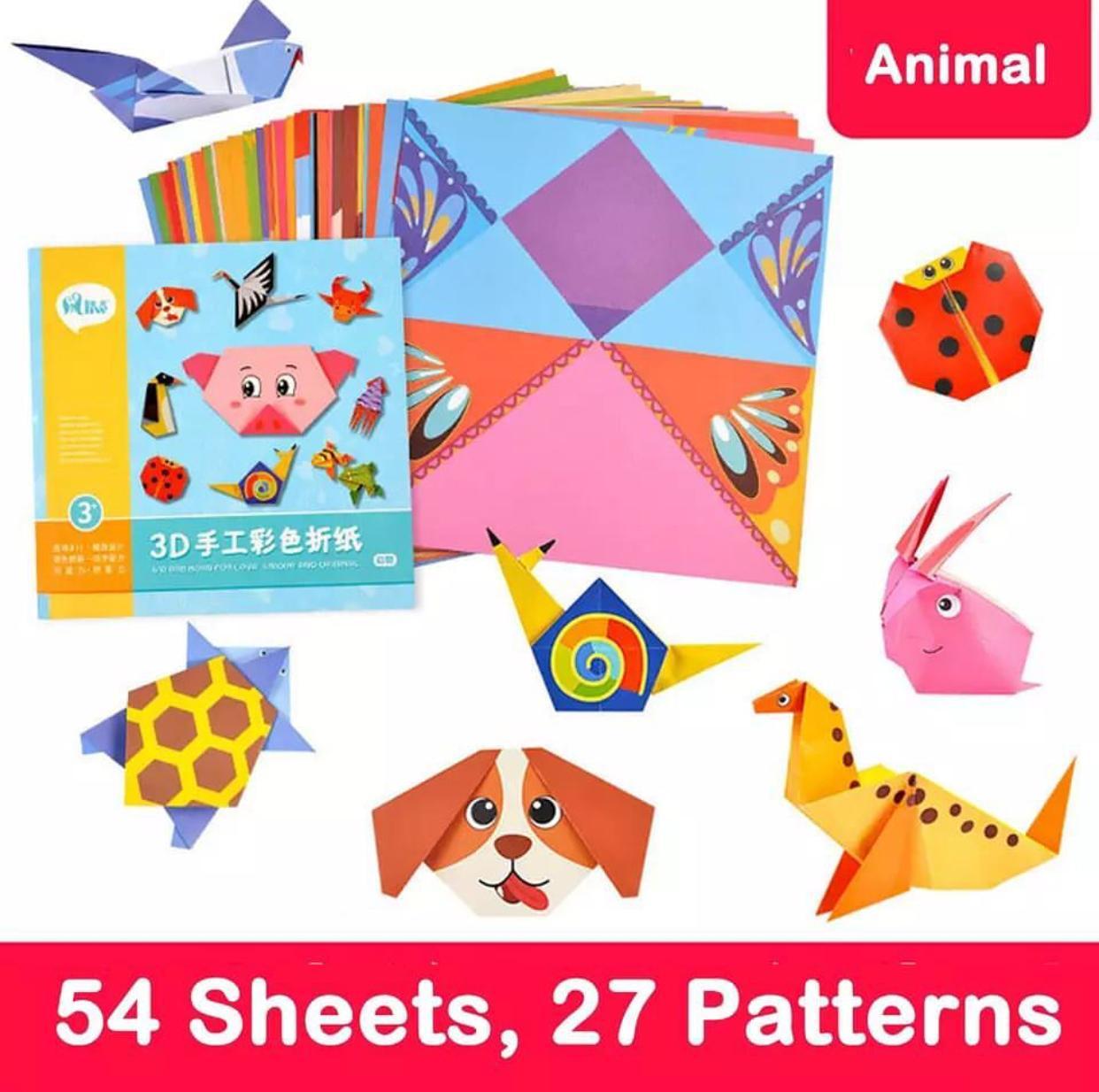 Бумага для оригами "Kids" животные