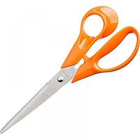 Ножницы из нерж. стали 203 мм, Orange, пластиковые оранжевые ручки Attache