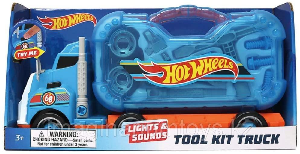 Хотвилс Автовоз с инструментами, звуком и подсветкой Hot Wheels новинка